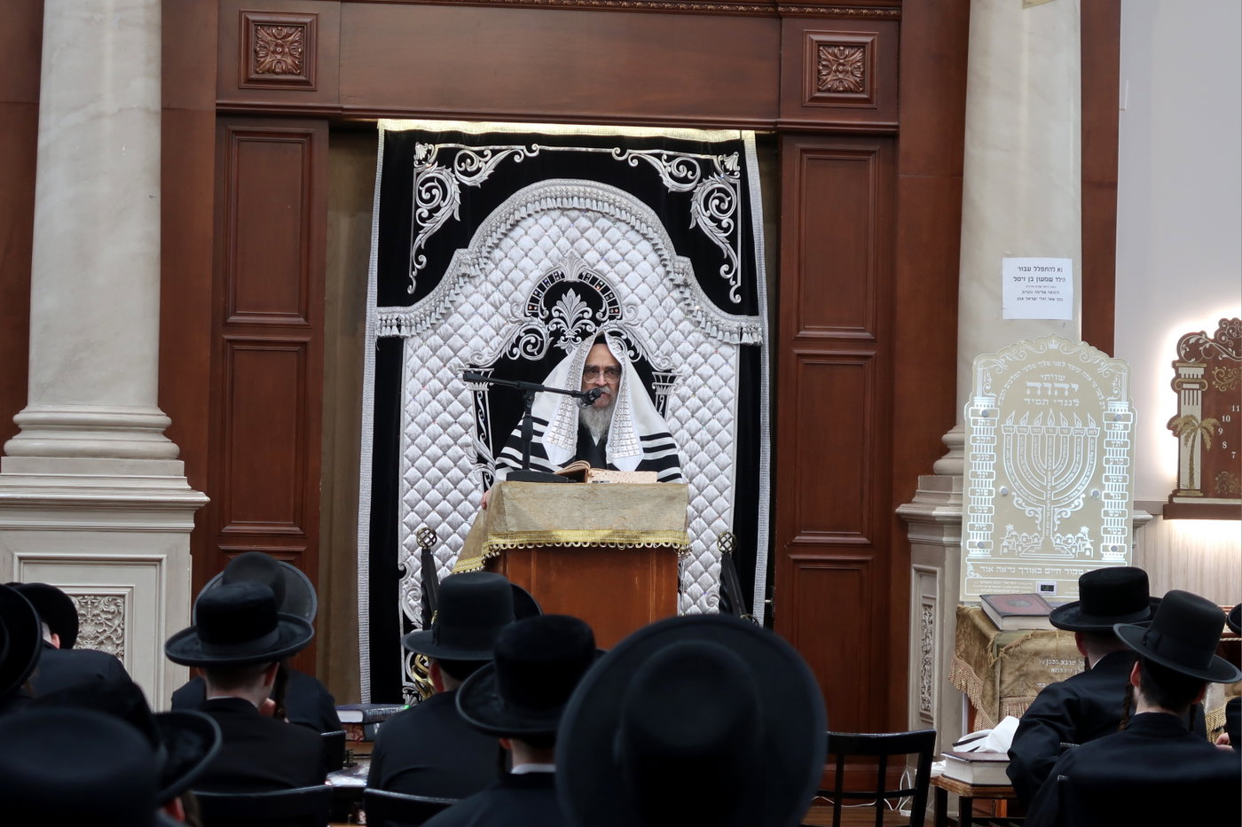 האדמו"ר מסאטמר בדרכו לניו העמפשיר למנוחה