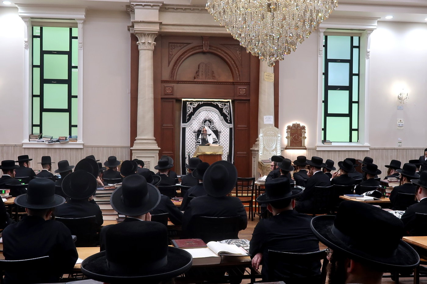 האדמו"ר מסאטמר בדרכו לניו העמפשיר למנוחה
