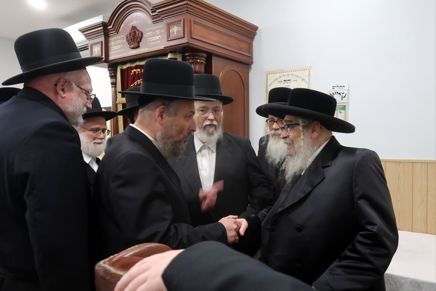 האדמו"ר מסאטמר בדרכו לניו העמפשיר למנוחה
