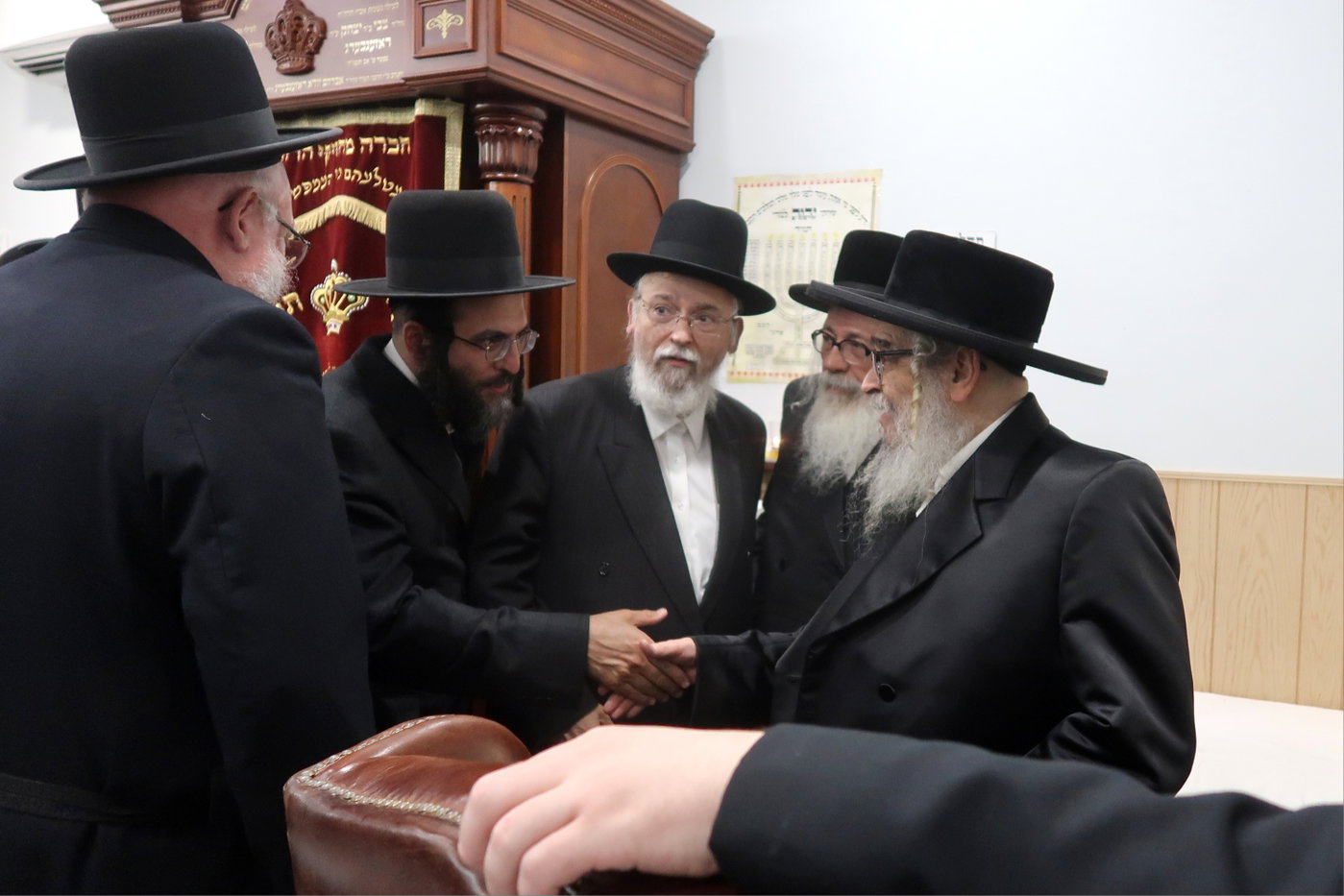 האדמו"ר מסאטמר בדרכו לניו העמפשיר למנוחה