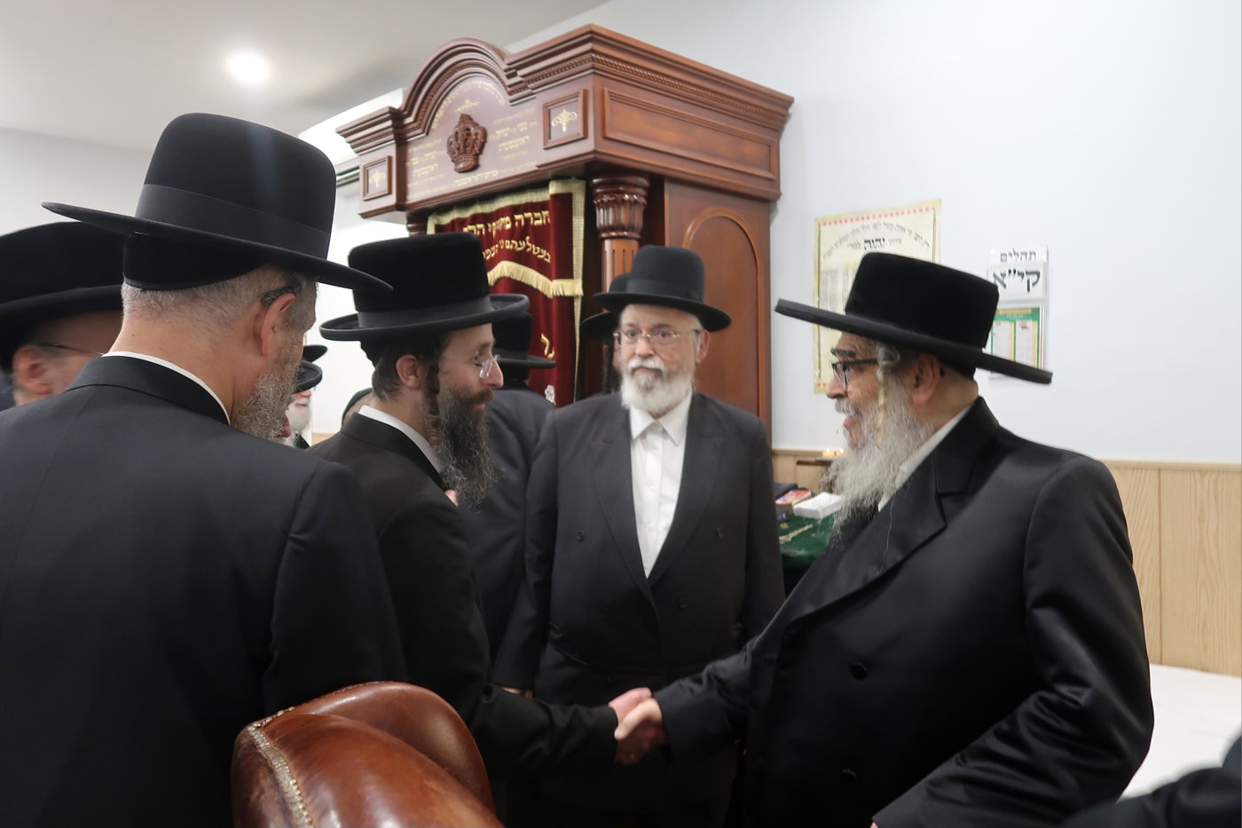 האדמו"ר מסאטמר בדרכו לניו העמפשיר למנוחה