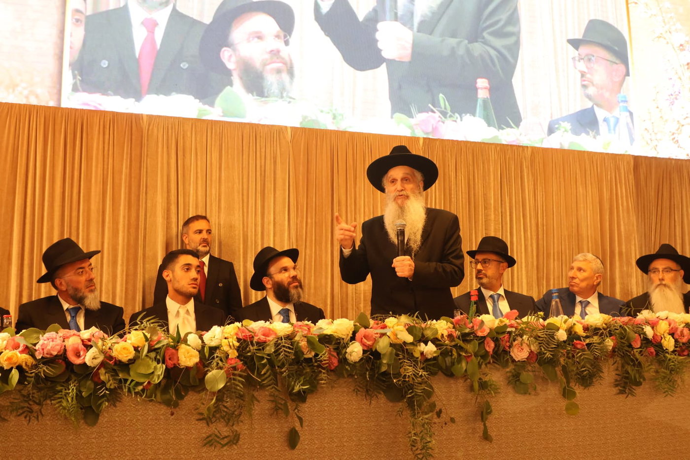 שמחת נישואי נכד האדמו"ר רבי דוד אביחצירא 