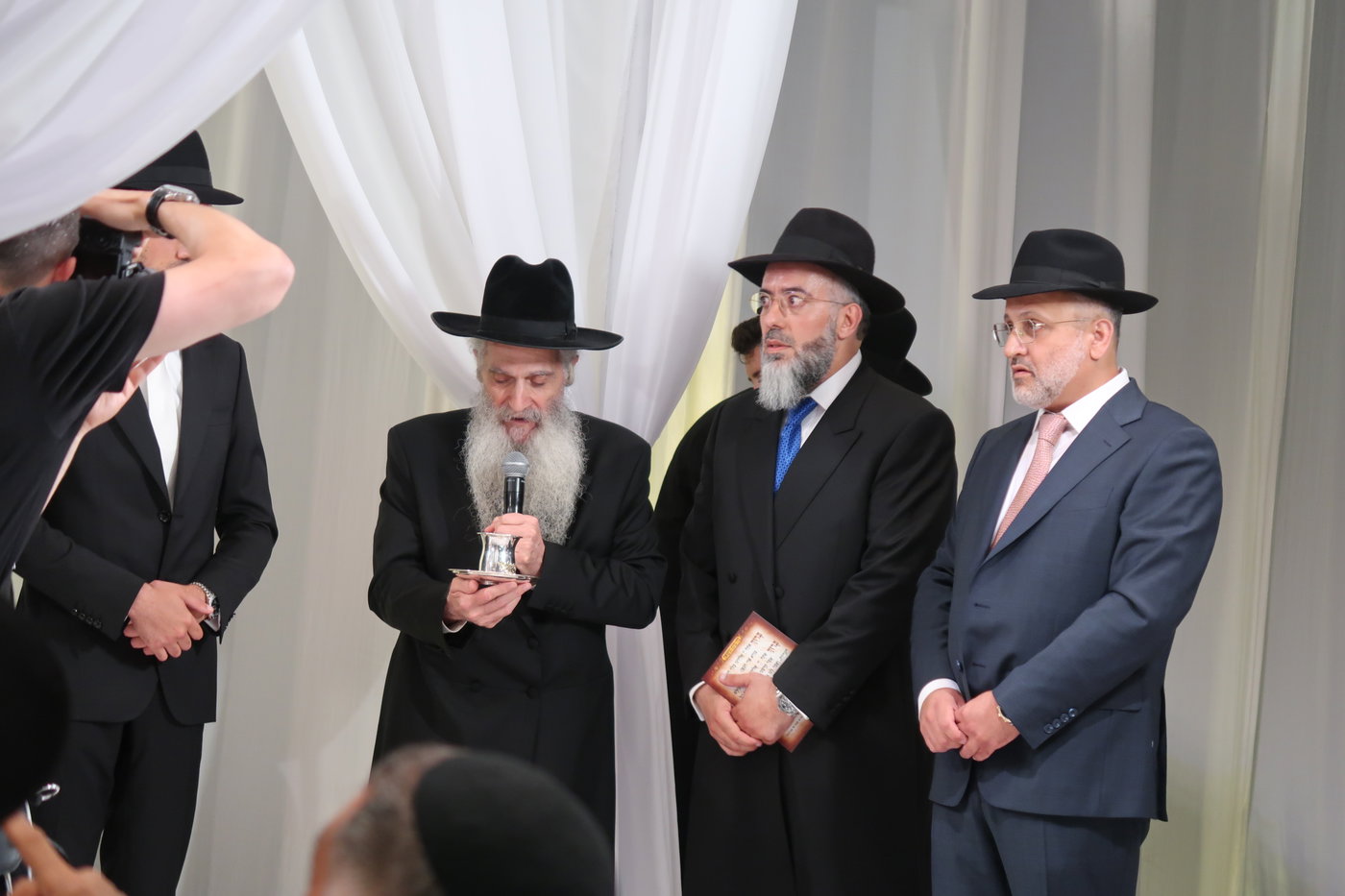 שמחת נישואי נכד האדמו"ר רבי דוד אביחצירא 