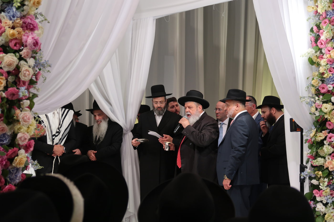 שמחת נישואי נכד האדמו"ר רבי דוד אביחצירא 