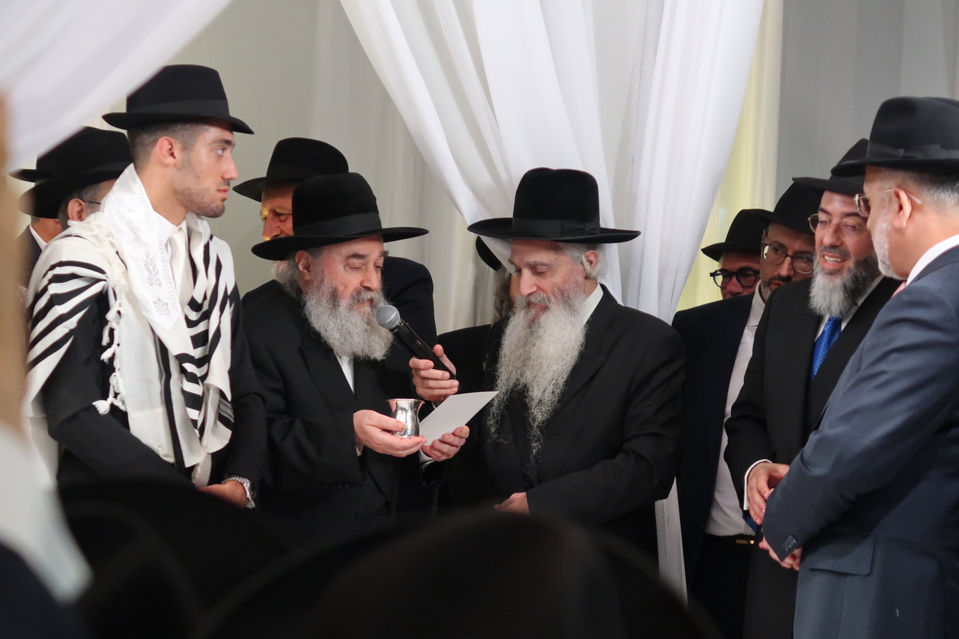 שמחת נישואי נכד האדמו"ר רבי דוד אביחצירא 