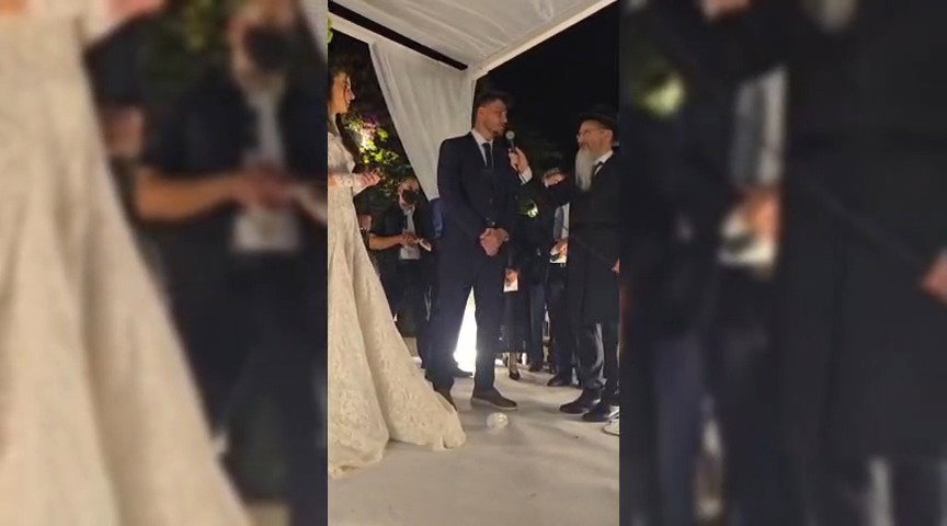 שורדי השבי סשה טרופנוב וספיר כהן התחתנו