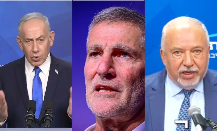 ליברמן מודיע: הליכוד יכולים להיות שותפים, לא נתניהו; גולן: מחרים את כל הקואליציה