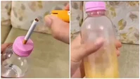 סיגריה ובקבוק