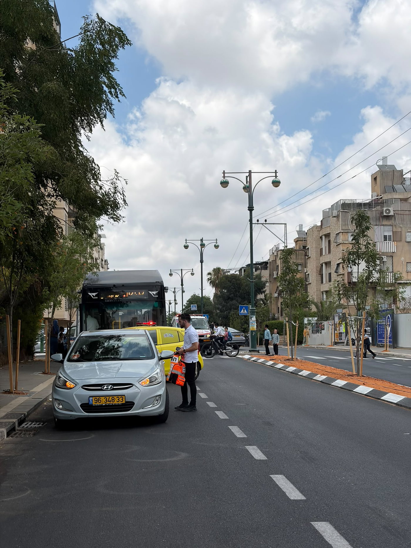 זירת האירוע בבני ברק
