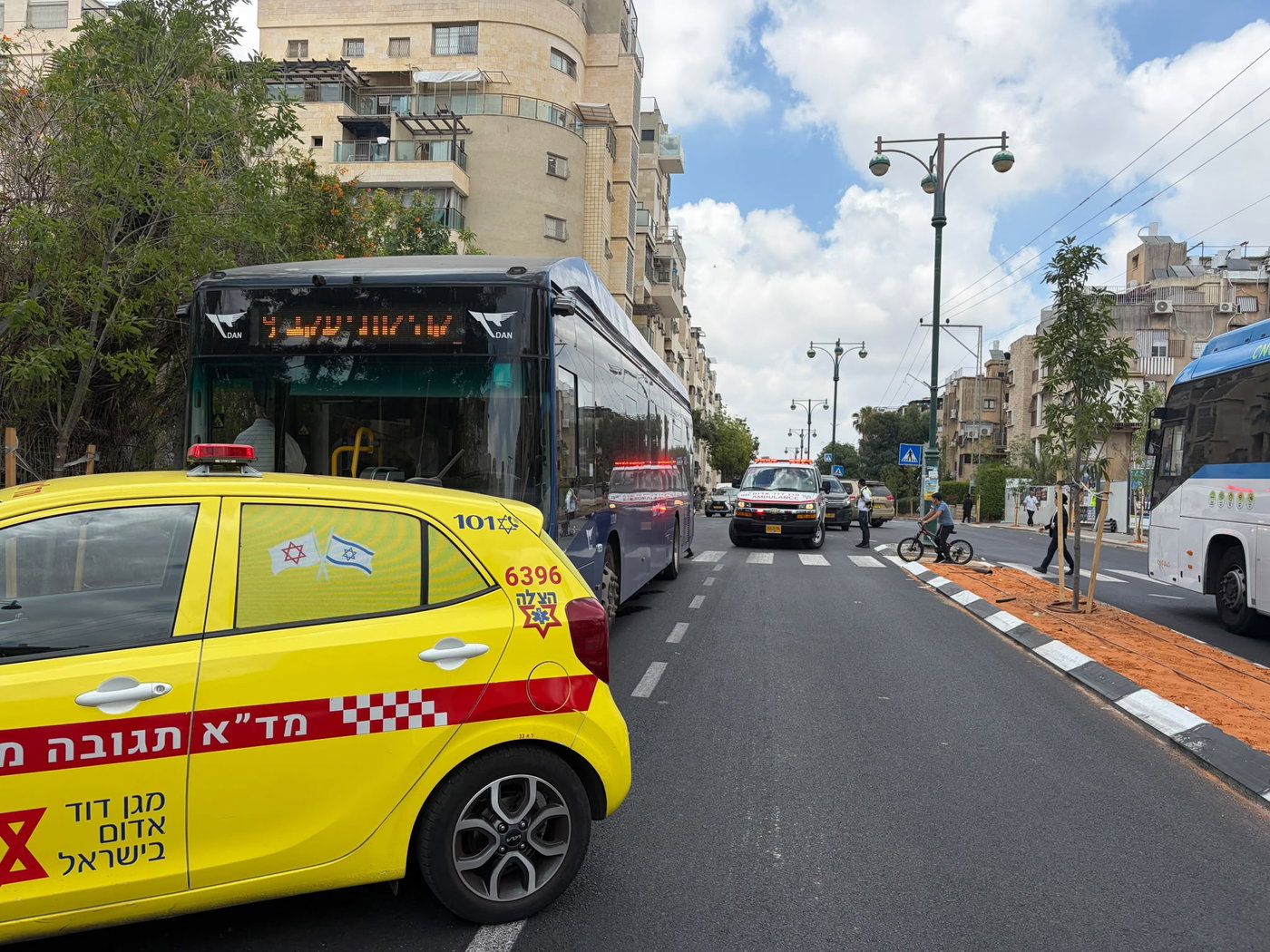 זירת האירוע בבני ברק