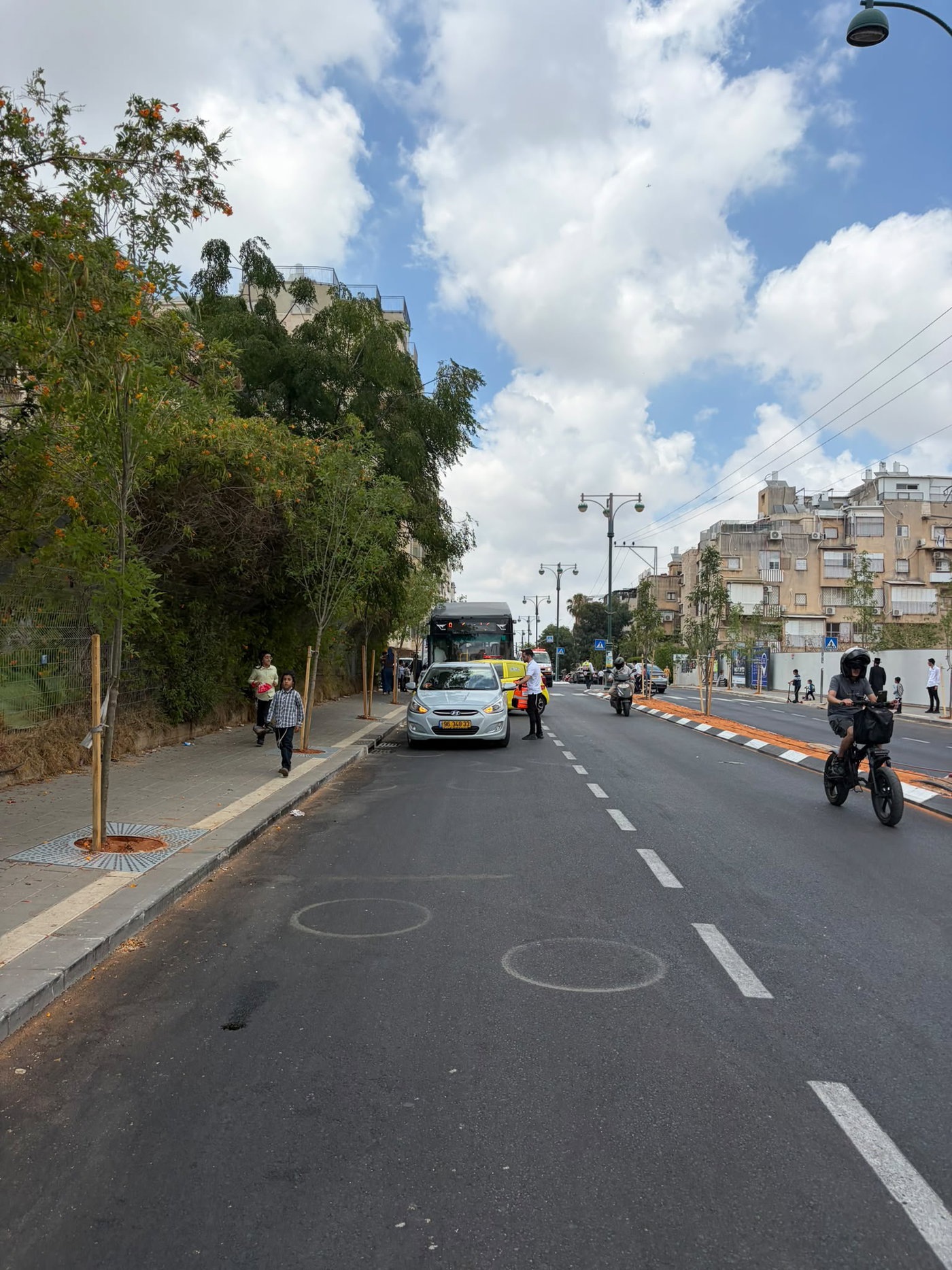 זירת האירוע בבני ברק