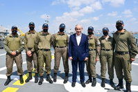 נתניהו בחיל הים