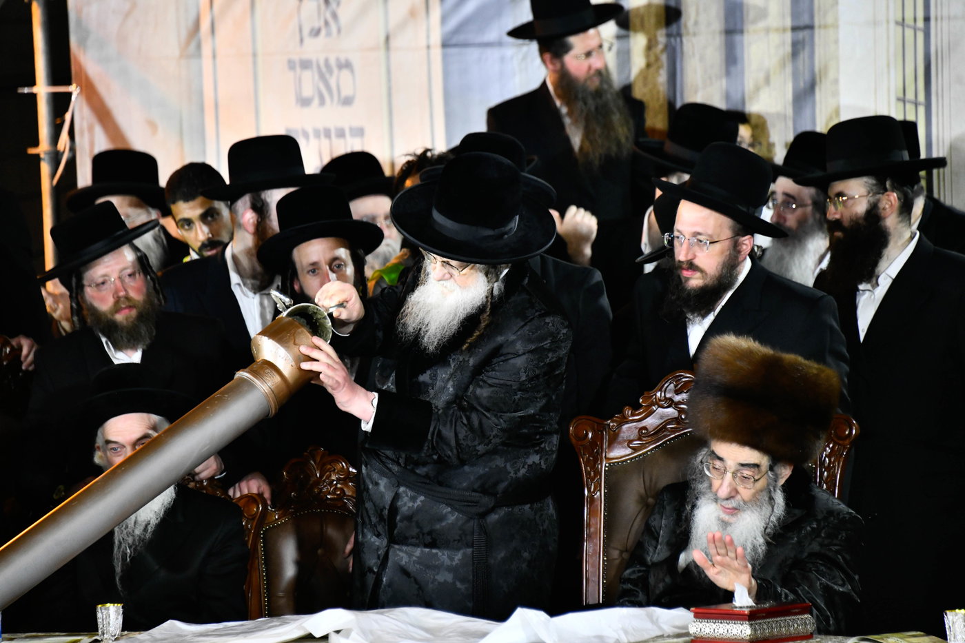 הנחת אבן הפינה באלכסנדר