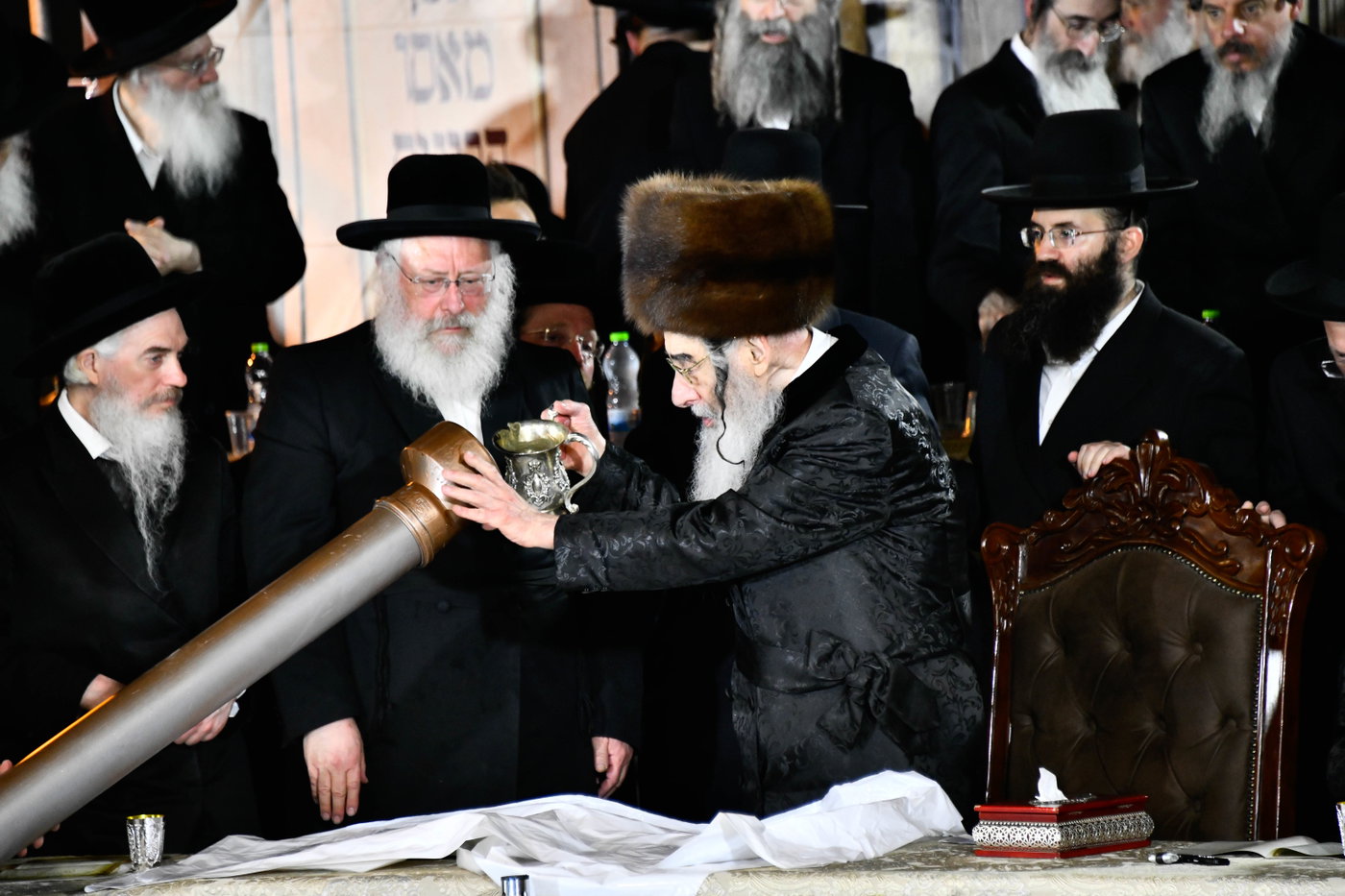 הנחת אבן הפינה באלכסנדר