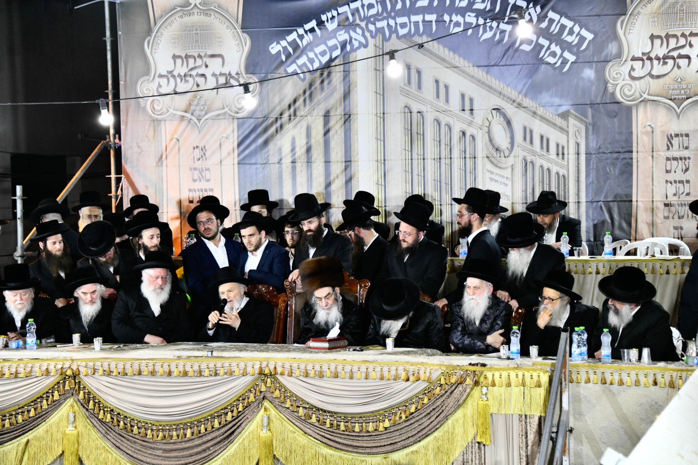הנחת אבן הפינה באלכסנדר