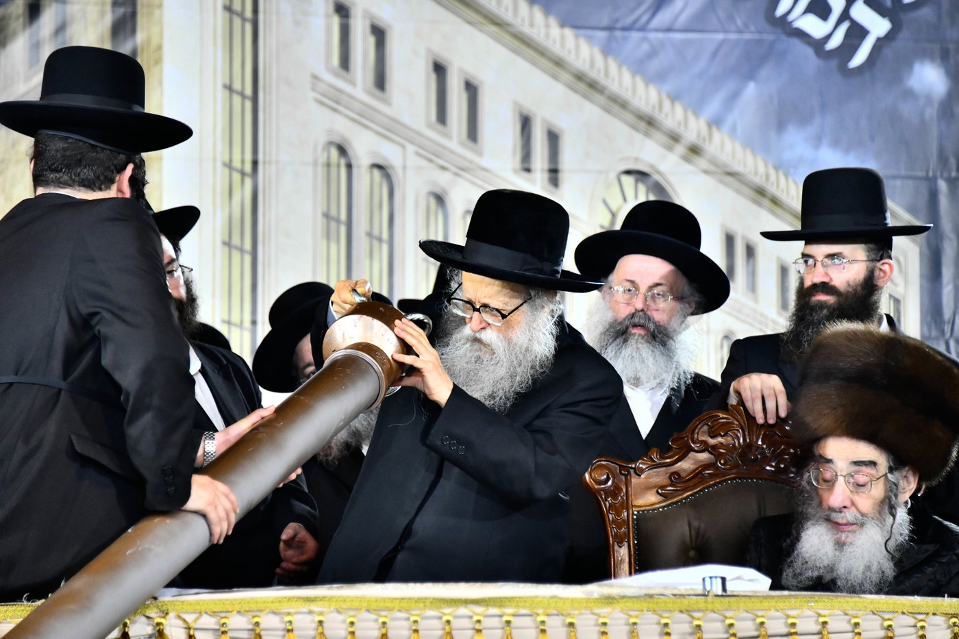 הנחת אבן הפינה באלכסנדר