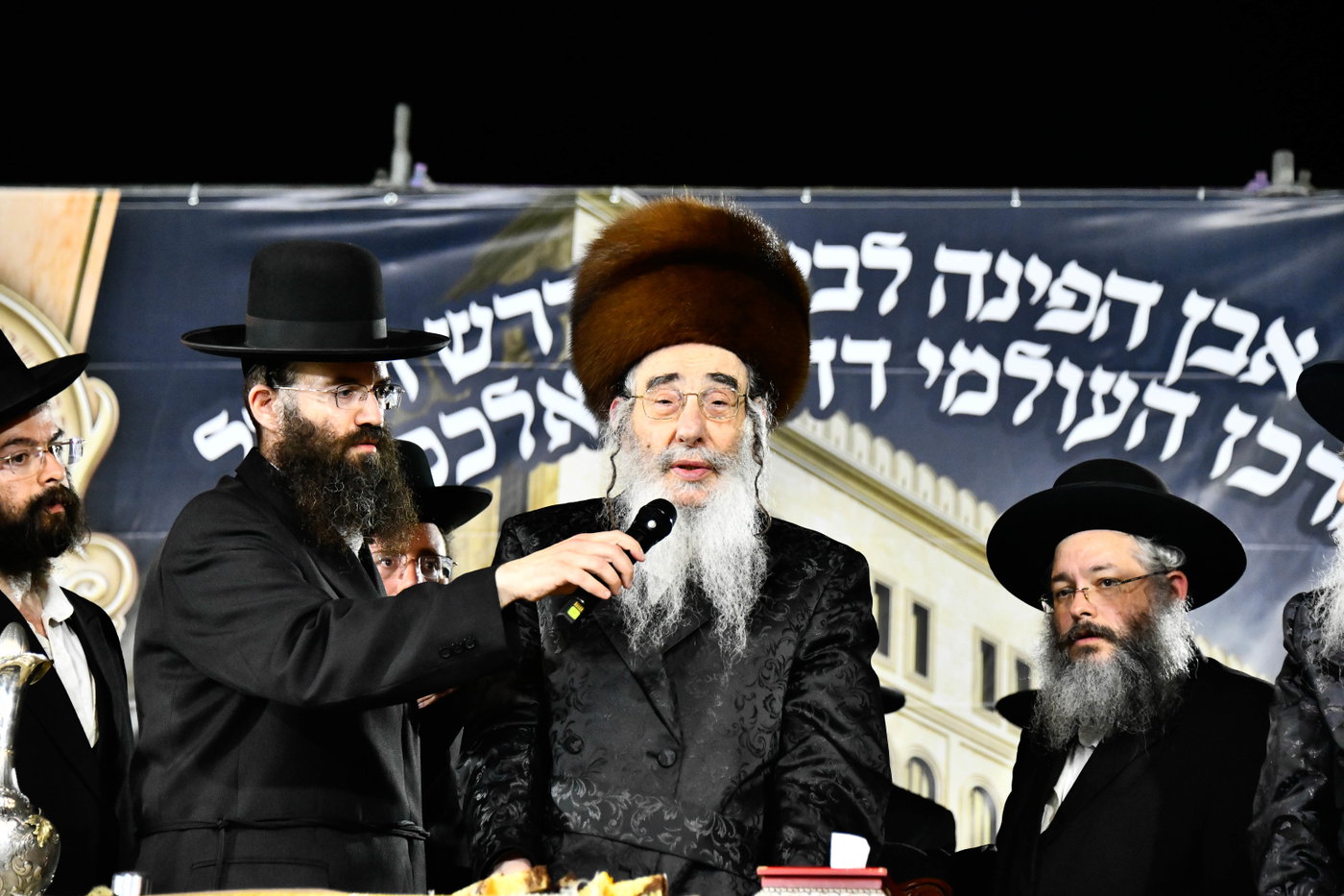 הנחת אבן הפינה באלכסנדר