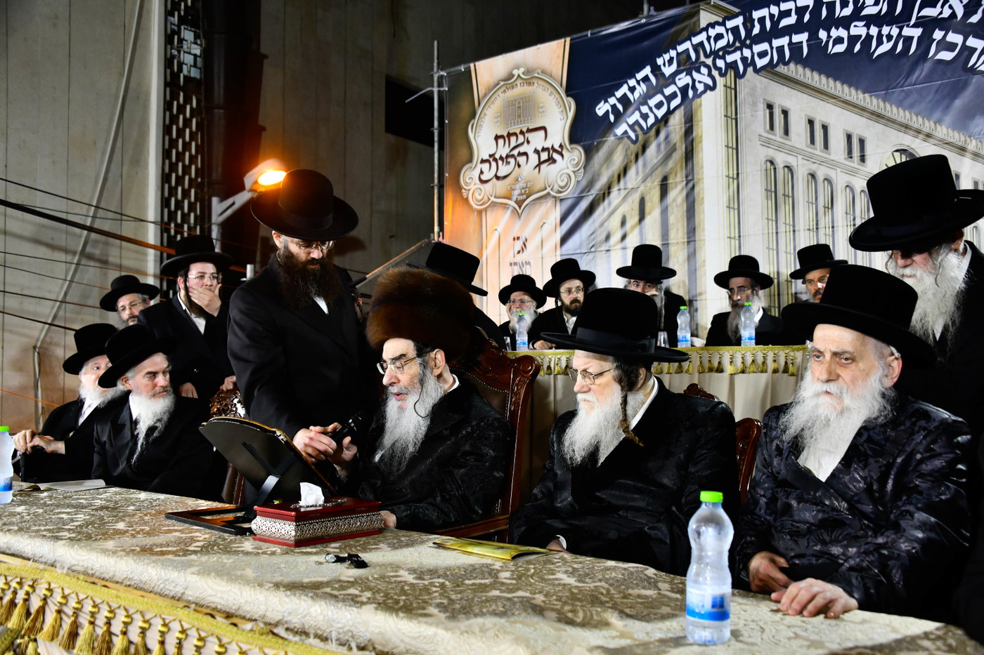 הנחת אבן הפינה באלכסנדר