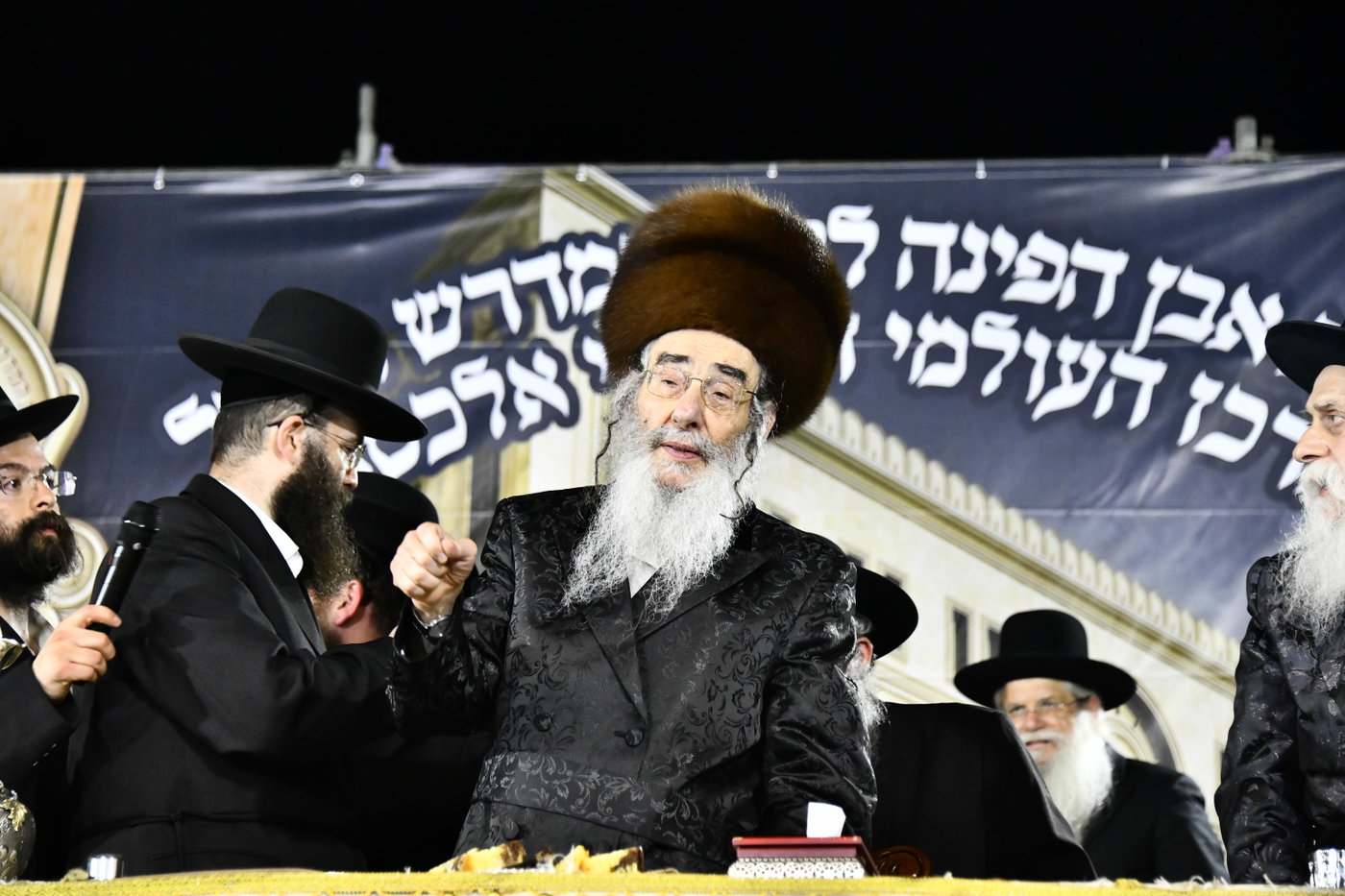 הנחת אבן הפינה באלכסנדר