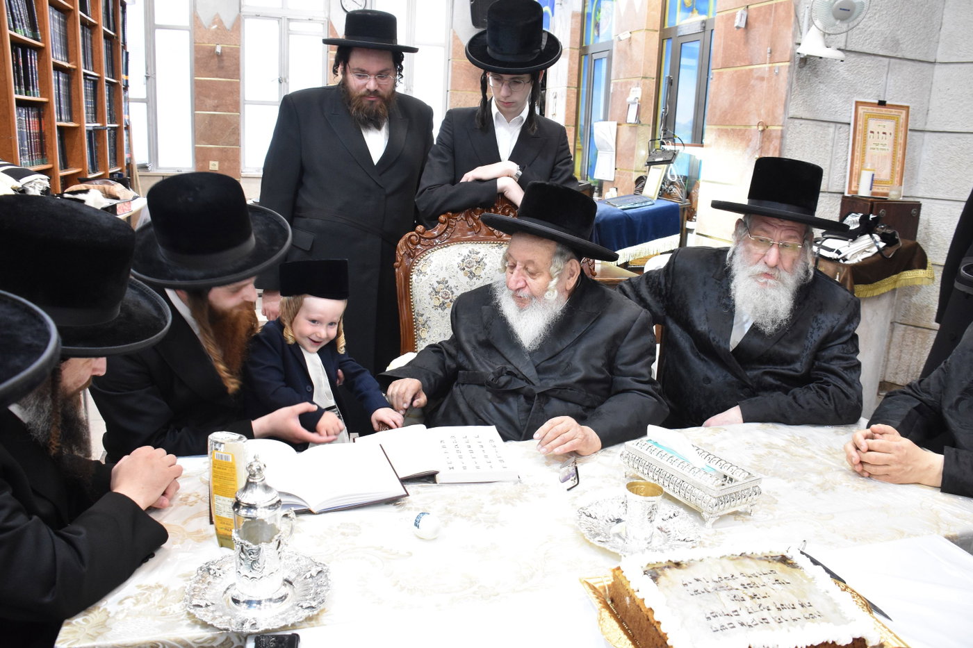 לימוד א'ב' לבן נין אדמו"ר מנאראל 
