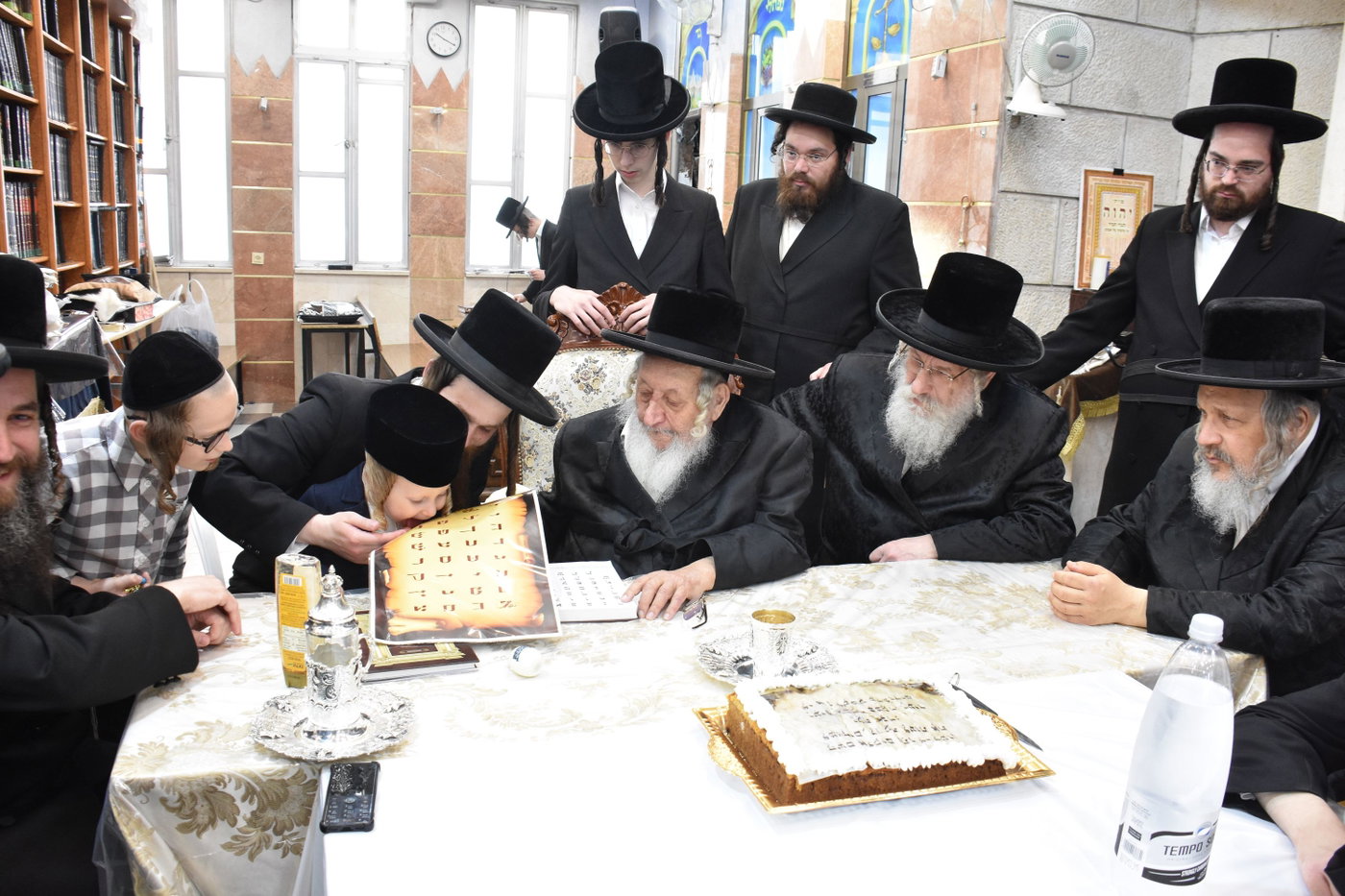 לימוד א'ב' לבן נין אדמו"ר מנאראל 