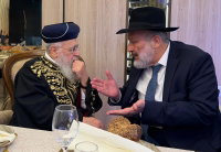 הראש"ל ודרעי, בשבוע שעבר