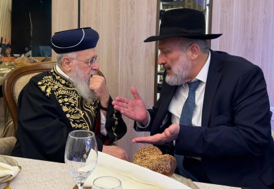 הראש"ל ודרעי, בשבוע שעבר