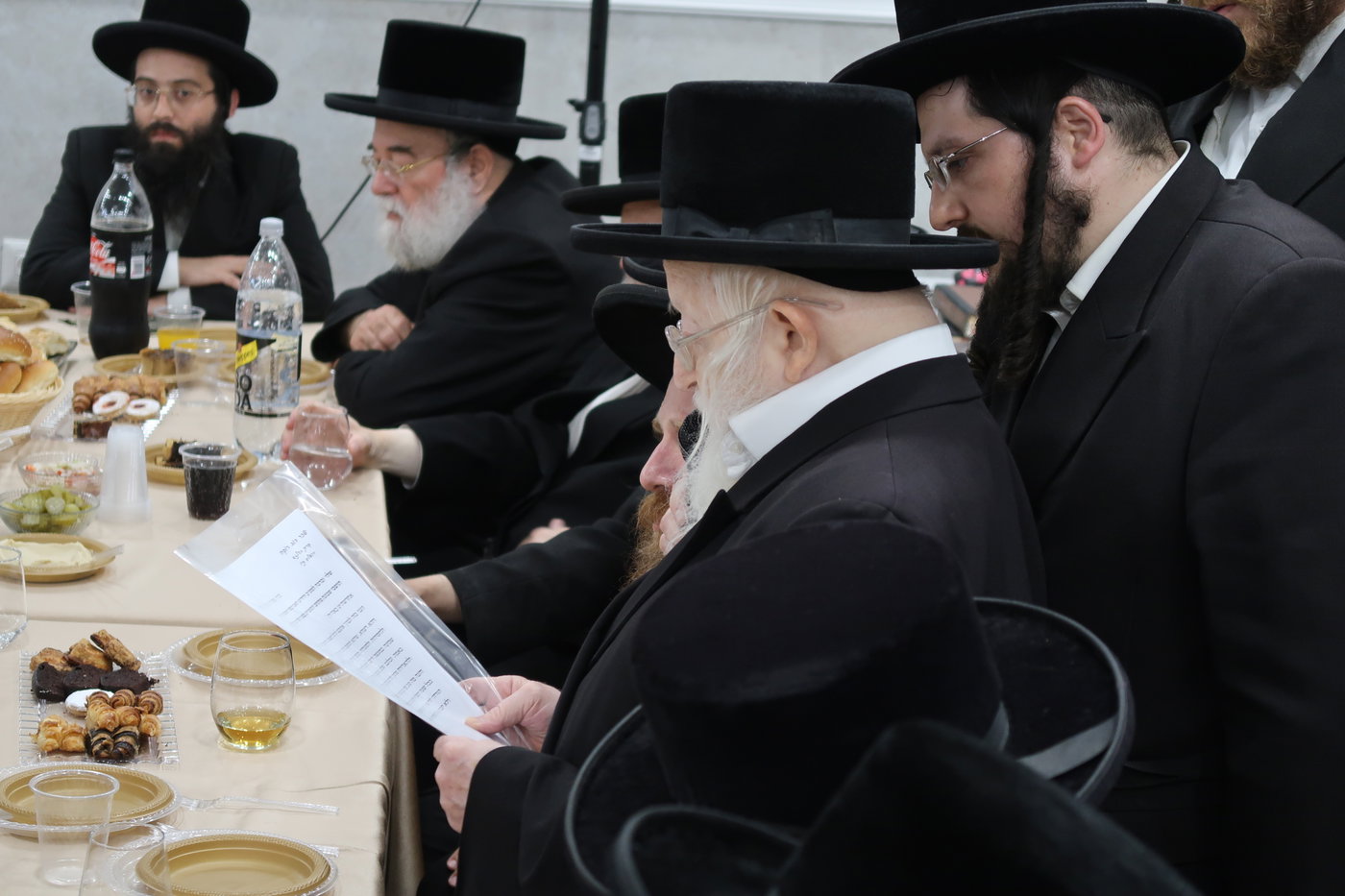 חנוכת הבית לשטיבל בעלזא במתחם הסופרים