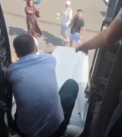 מתפנים במגלשות החירום