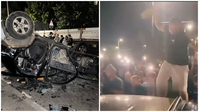 גיוס בכפייה: המון זועם הפך רכב צבאי לאחר מעצר דרמטי של משתמט
