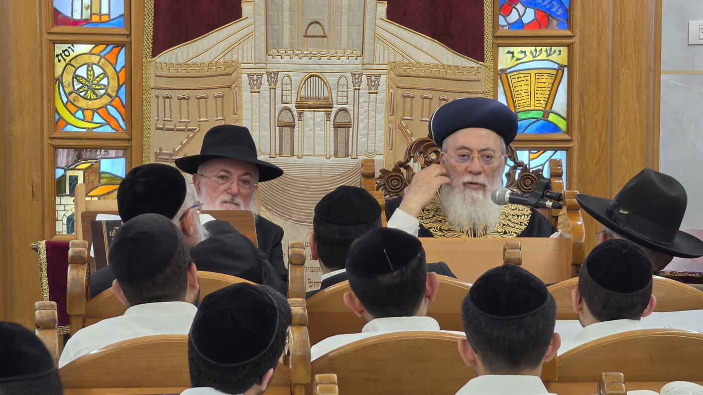 הגרש"מ עמאר בשערי מרדכי