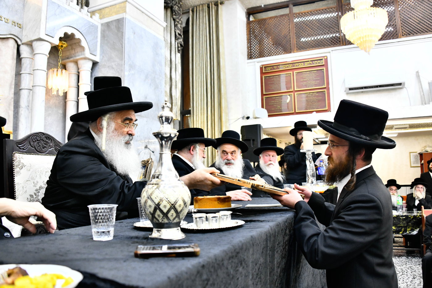 מעמד כבוד התורה בדושינסקיא