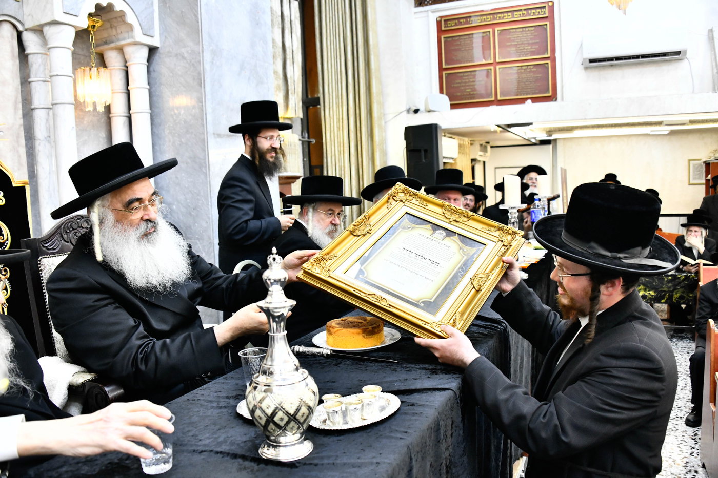 מעמד כבוד התורה בדושינסקיא