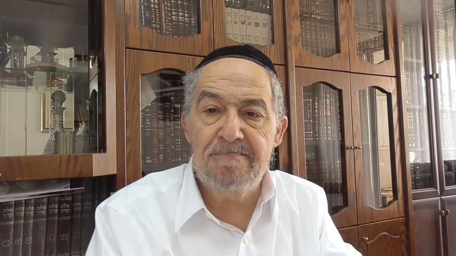 הרב מיכאל שושן עם וורט בעברית לפרשות מטות מסעי