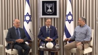 ראש השב"כ זיני יזם פגישה בבית הנשיא - ופרסמו הצהרה: "נעצור כל ניסיון לחבל בבחירות"