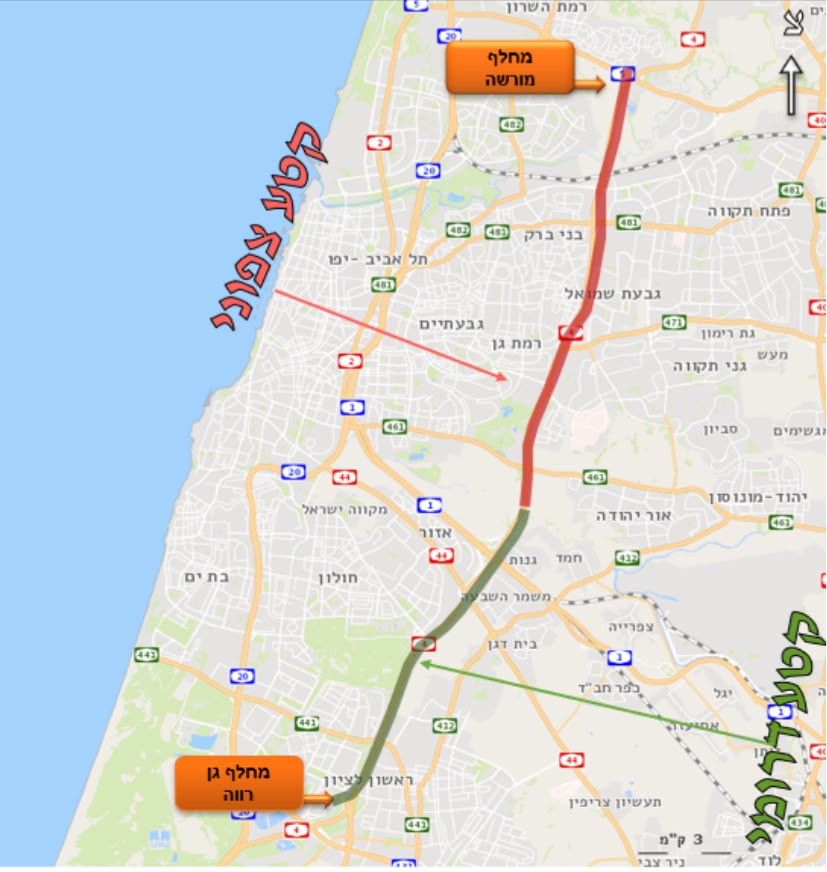 מהפכה תת-קרקעית: המנהרה שתעלים את הפקקים בכביש 4 ותחבר את בני ברק למרכז