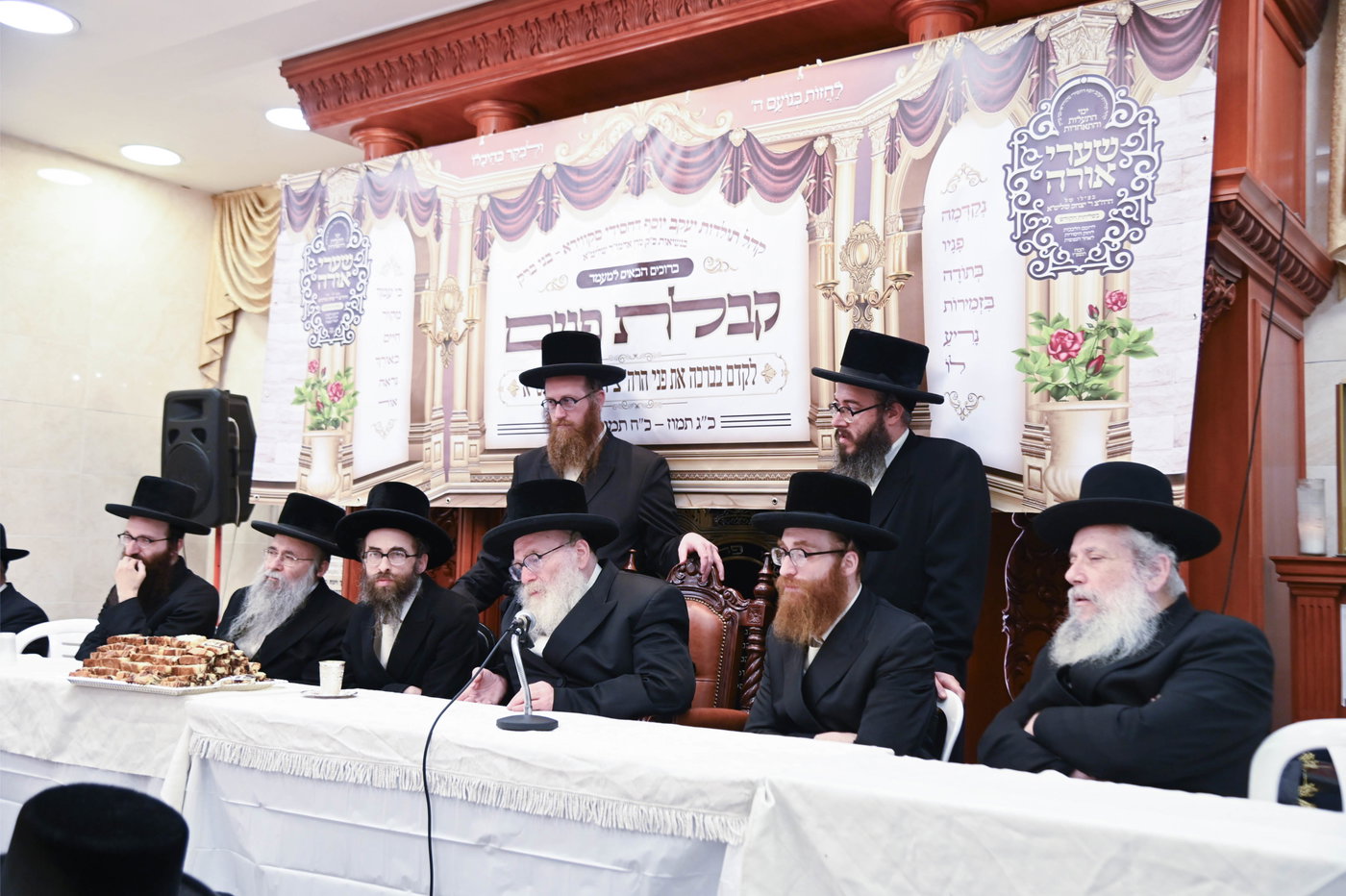 הרה"צ רבי יצחק טווערסקי בביקור בארץ