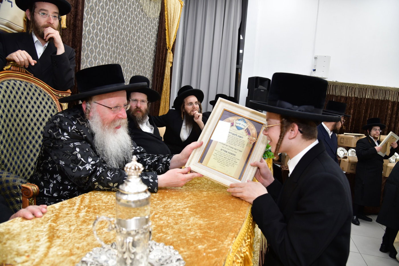 מעמד כבוד התורה בקרעטשניף קריית גת