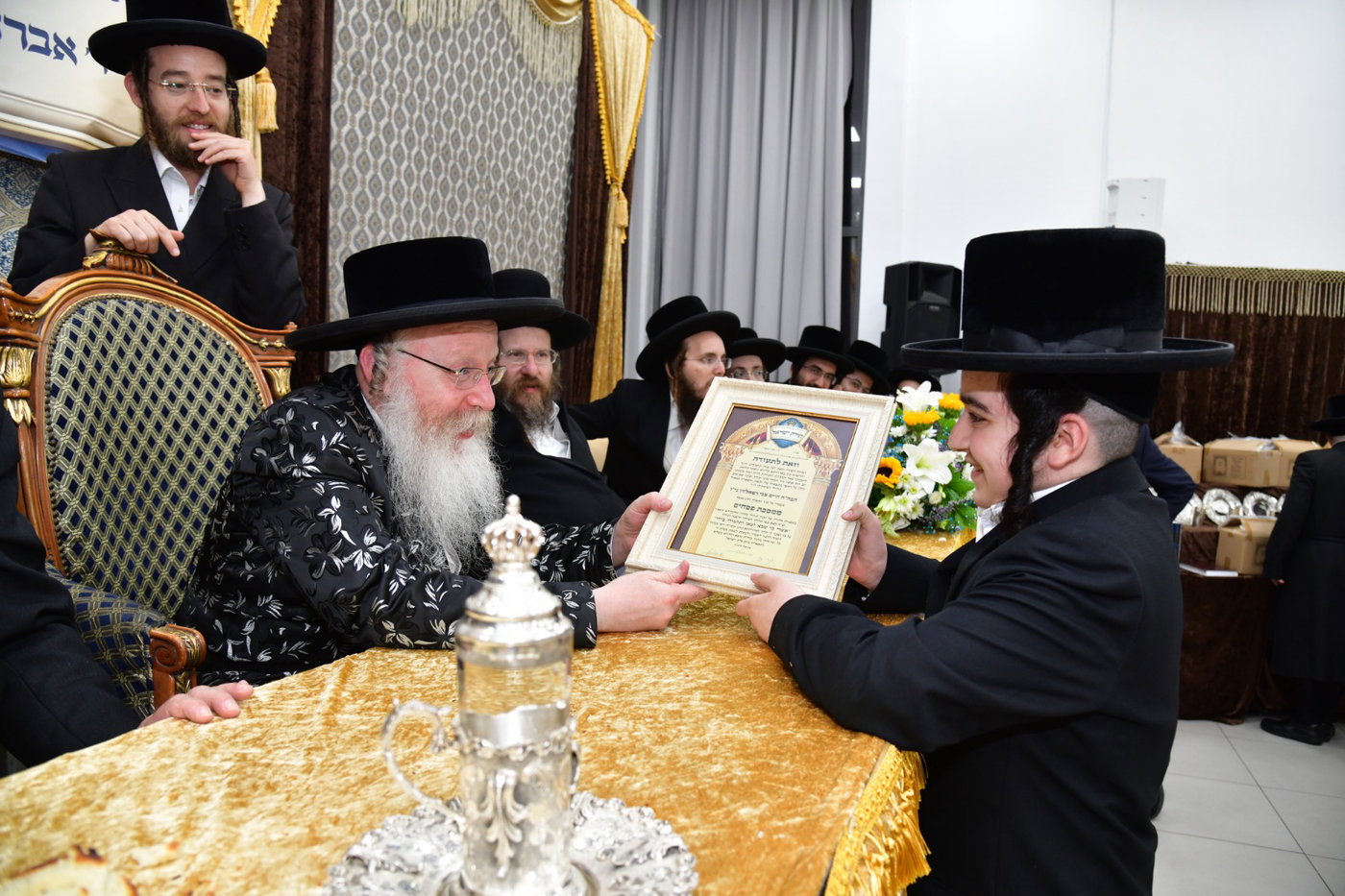 מעמד כבוד התורה בקרעטשניף קריית גת