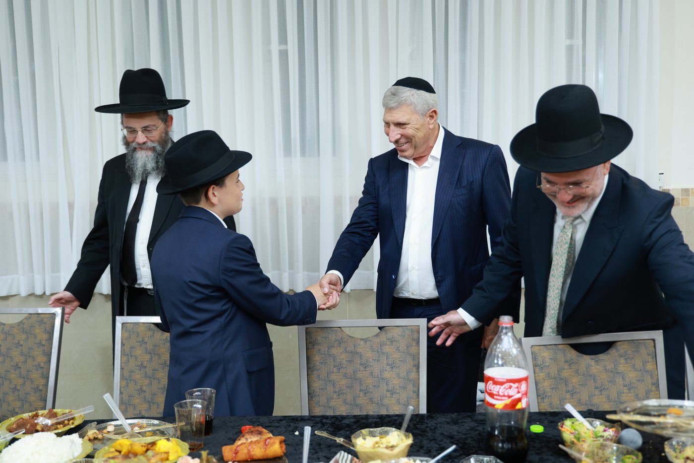 שמחת בר המצווה לבנו של אלקנה ויסנשטרן