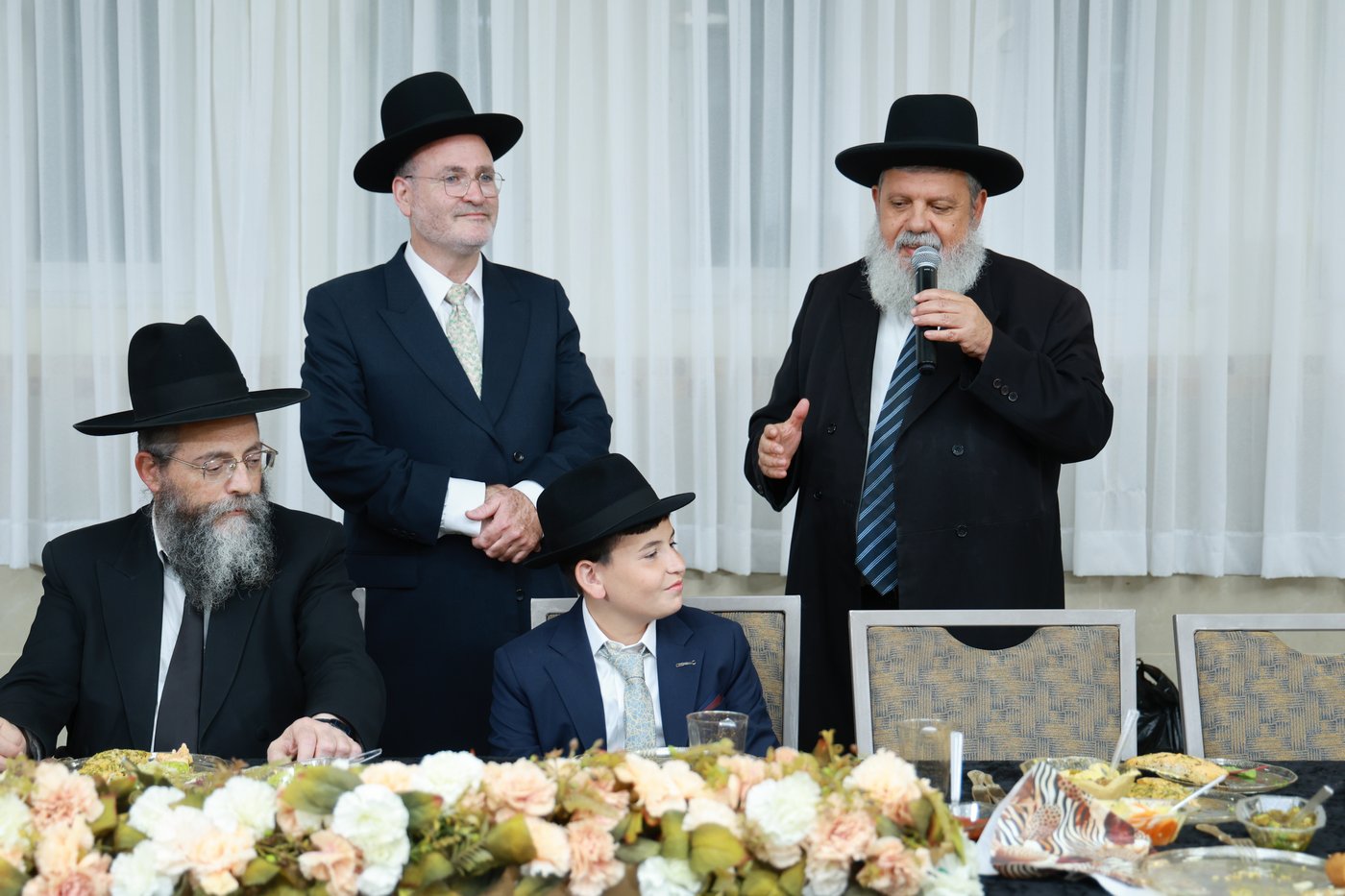 שמחת בר המצווה לבנו של אלקנה ויסנשטרן