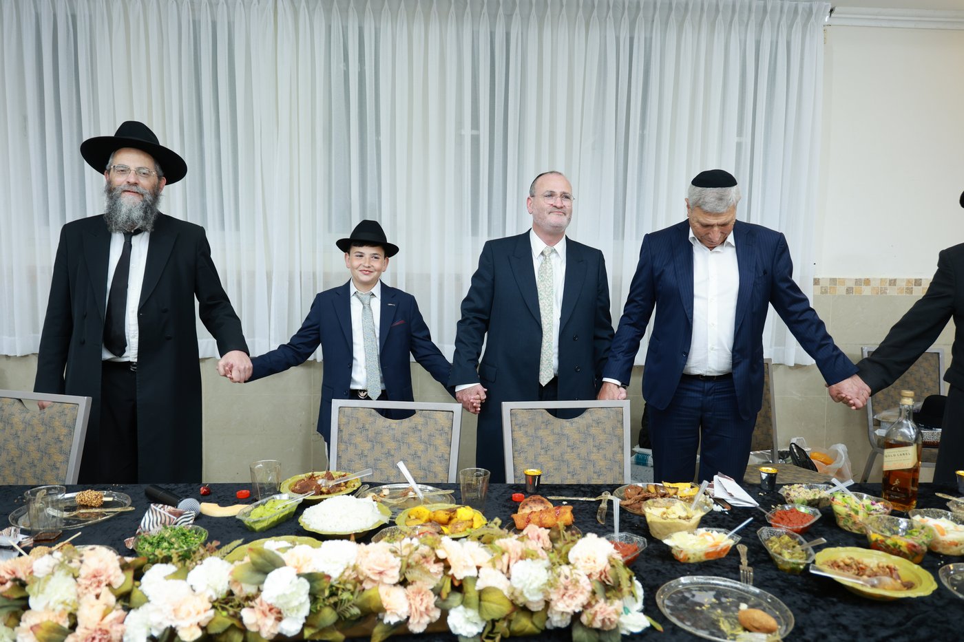 שמחת בר המצווה לבנו של אלקנה ויסנשטרן