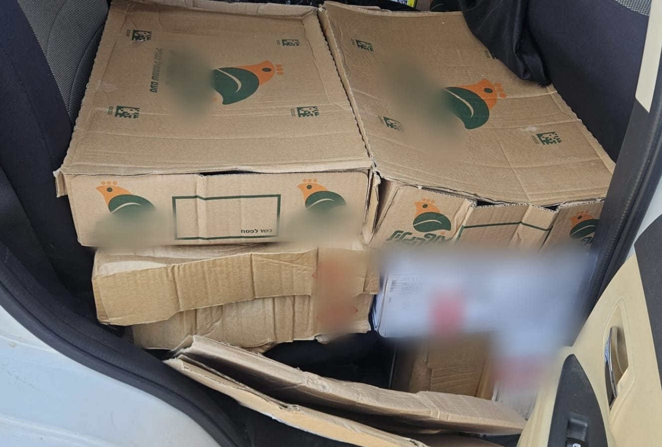 המשטרה נדהמה: מה הסתיר עובד המטבח הצבאי בתוך תא המטען