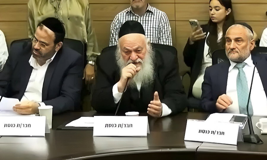 גולדקנופף היום בוועדה