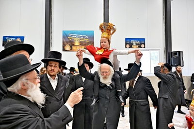 מסיבת חומש במכנובקא בעלזא בית שמש