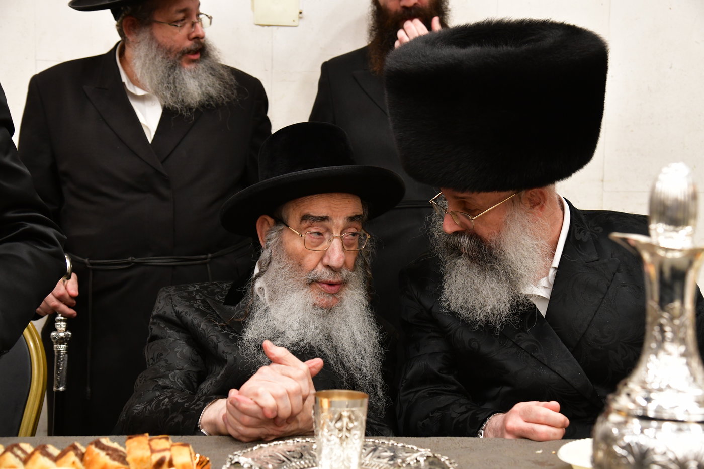 בר מצוה לנכד האדמו"ר מביאלה ישרי לב 