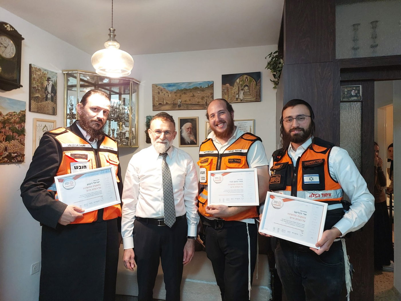 המפגש המרגש עם הניצול