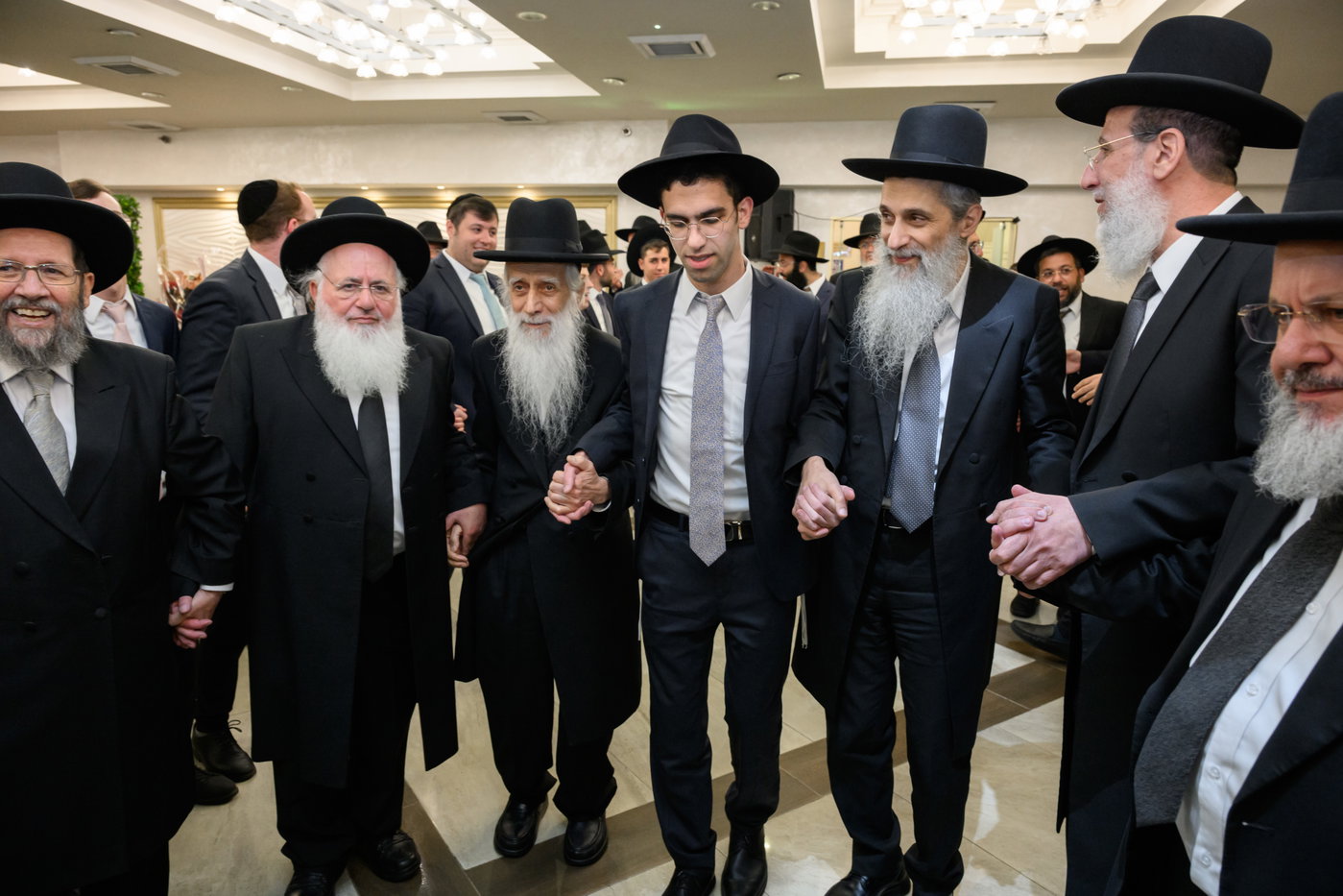 שמחת אירוסי נכד הגר"י כהן