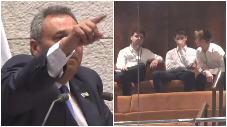 "נמאס לי לראות אתכם פה!" | הח"כ מ'יש עתיד' פרץ בצרחות על בחורי ישיבות בכנסת