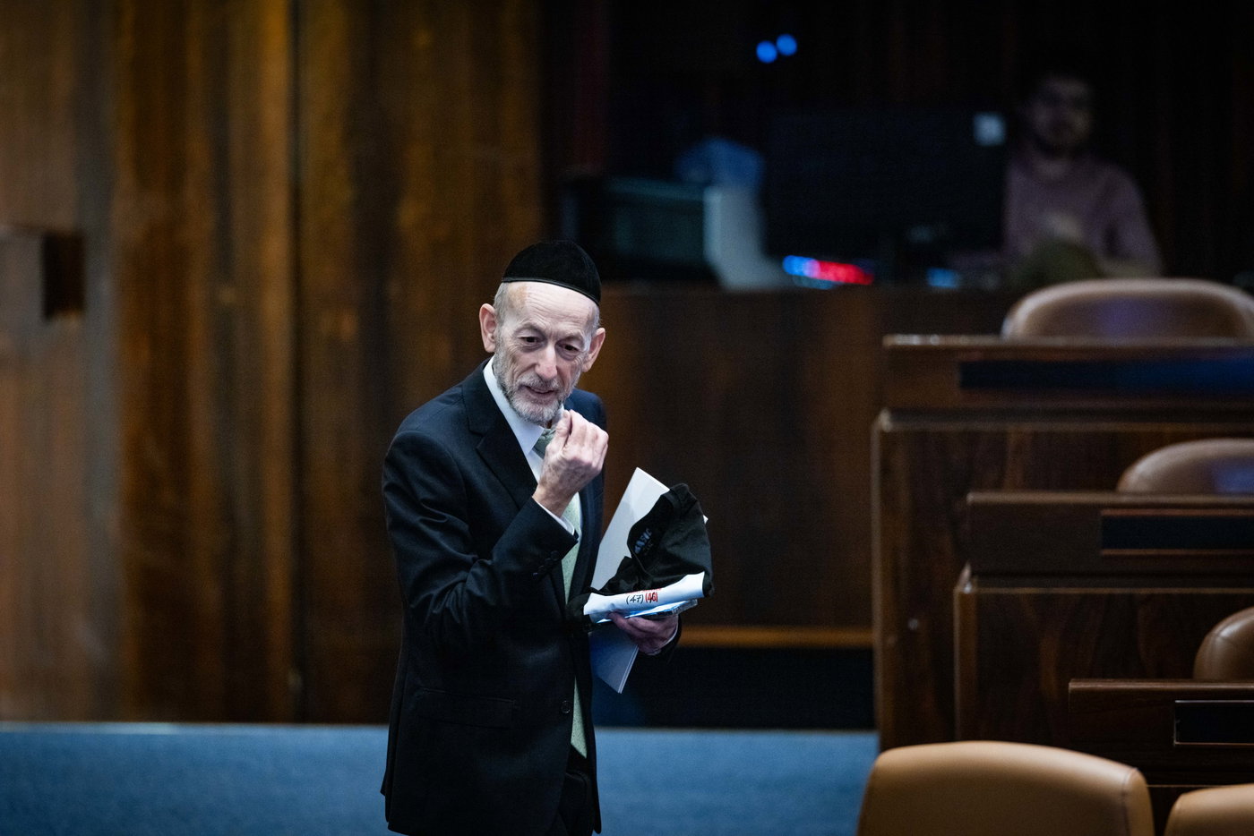 חבר הכנסת מקלב במשכן